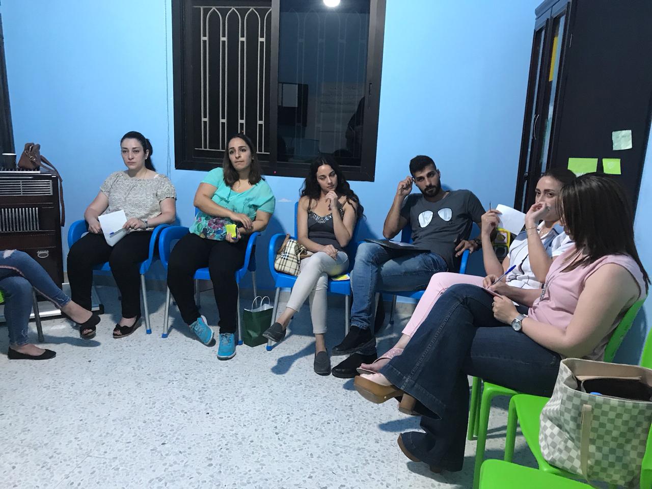 Parents getting trained